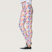 Leggings Coeurs de bonbons (Rose) (Gauche)