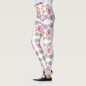 Leggings Coeurs de bonbons Valentines Jour Coeurs de conver (Gauche)