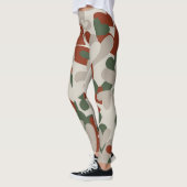 Leggings Coeurs de camo rouge à motif | Légendes (Gauche)