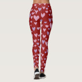 Leggings Cœurs de la Saint-Valentin (Dos)