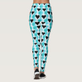 Leggings Coeurs de Noir (Dos)