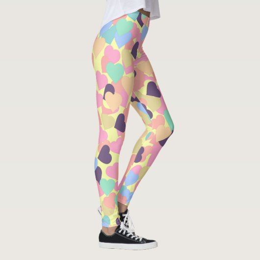 Leggings coeurs de valentine (Droite)