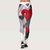 Leggings Coeurs enchantés (Dos)