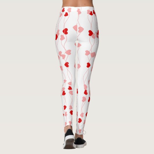 LEGGINGS COEURS FLEURIES LEGINGS (Dos)