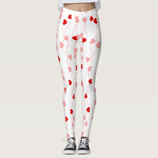 LEGGINGS COEURS FLEURIES LEGINGS