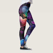 Leggings Coeurs multicolores (Droite)