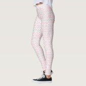 Leggings Cœurs roses (Gauche)