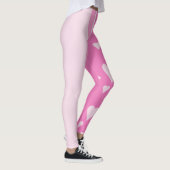 Leggings Coeurs roses (Droite)