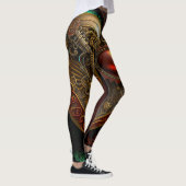 Leggings Coeurs Steampunk (Droite)