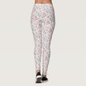 Leggings Coeurs tumultueux (Dos)