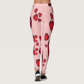 Leggings Coeurs Valentines (Dos)