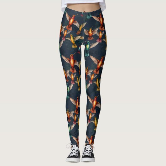 Leggings Colibri d'or (Devant)