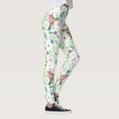 Leggings Colibri - Flore botanique (Droite)