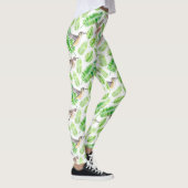 Leggings Colibris et feuilles tropicaux (Droite)