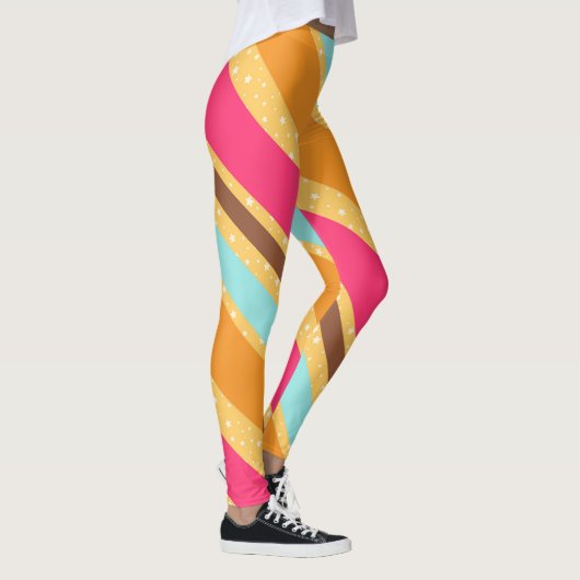 Leggings Collage amusant (Droite)