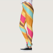 Leggings Collage amusant (Gauche)