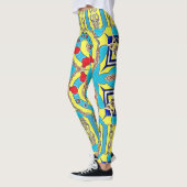 LEGGINGS COLLAGE DE CONCEPTEUR NAUTIQUE (Gauche)