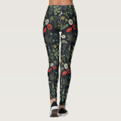 Leggings Collage de fleurs sauvages (Dos)