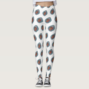 Leggings Collage de la méditation octopodia