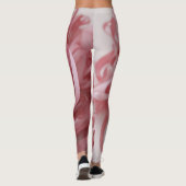 Leggings Collage de ruban rose (Dos)