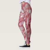 Leggings Collage de ruban rose (Gauche)