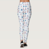 Leggings Collage nautique (Dos)