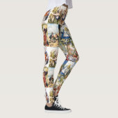 Leggings Collage vintage Wonderland (Droite)