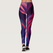 Leggings "Collants fractals prismatiques" (Dos)