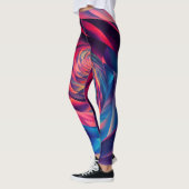 Leggings "Collants fractals prismatiques" (Gauche)