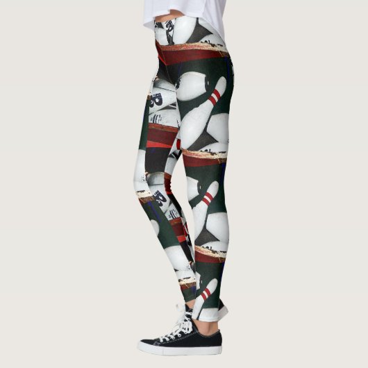 Leggings: Collectie sport (Bowling Pins 2) Leggings (Links)