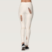 Leggings Collection Boho Populaire Luxe Feathers (Dos)