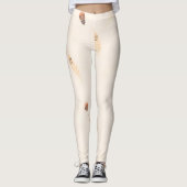 Leggings Collection Boho Populaire Luxe Feathers (Devant)