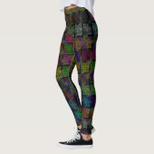 Leggings Collection de bandes SpaceTime arrachées (Gauche)