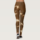 Leggings Collection de Cuir Faux Vache Elégante Populaire (Dos)