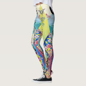 LEGGINGS COLLECTION DE DESIGNER DE PRINTEMPS ASIATIQUE (Gauche)