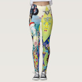 LEGGINGS COLLECTION DE DESIGNER DE PRINTEMPS ASIATIQUE (Devant)