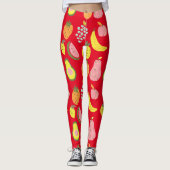 Leggings Collection de fruits assorés Thunder_Cove (Devant)
