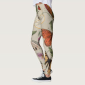 Leggings Collection de la papillon Moth Nature Dessin (Gauche)