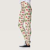 Leggings Collection de Motifs de paniers de fruits - pastèq (Gauche)