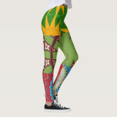 LEGGINGS COLLECTION DESIGNER COLLAGE ÉCLAT DE COULEUR (Droite)