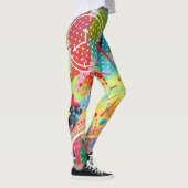 Leggings Collection d'explosions de couleur (Droite)