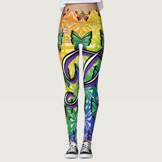 Leggings Collection Fierté en Vol (Devant)