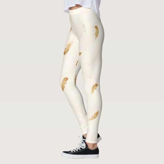 Leggings Collection Luxe Moderne Boho Feathers (Gauche)