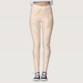 Leggings Collection Luxe Plumes Moderne Bohème (Devant)