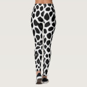 Leggings Collection Luxe White Leopard Elégante (Dos)