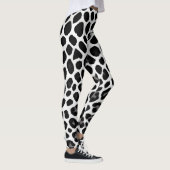 Leggings Collection Luxe White Leopard Elégante (Droite)