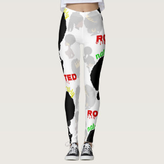 Leggings Collection-Naturel de culture enracinée