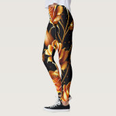 Leggings Collection Rose tendance de luxe Big Gold (Gauche)