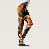 Leggings Collection Rose tendance de luxe Big Gold (Droite)