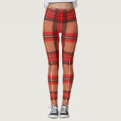 Leggings Collection Tartan Rouge Traditionnelle Tartan tend (Devant)